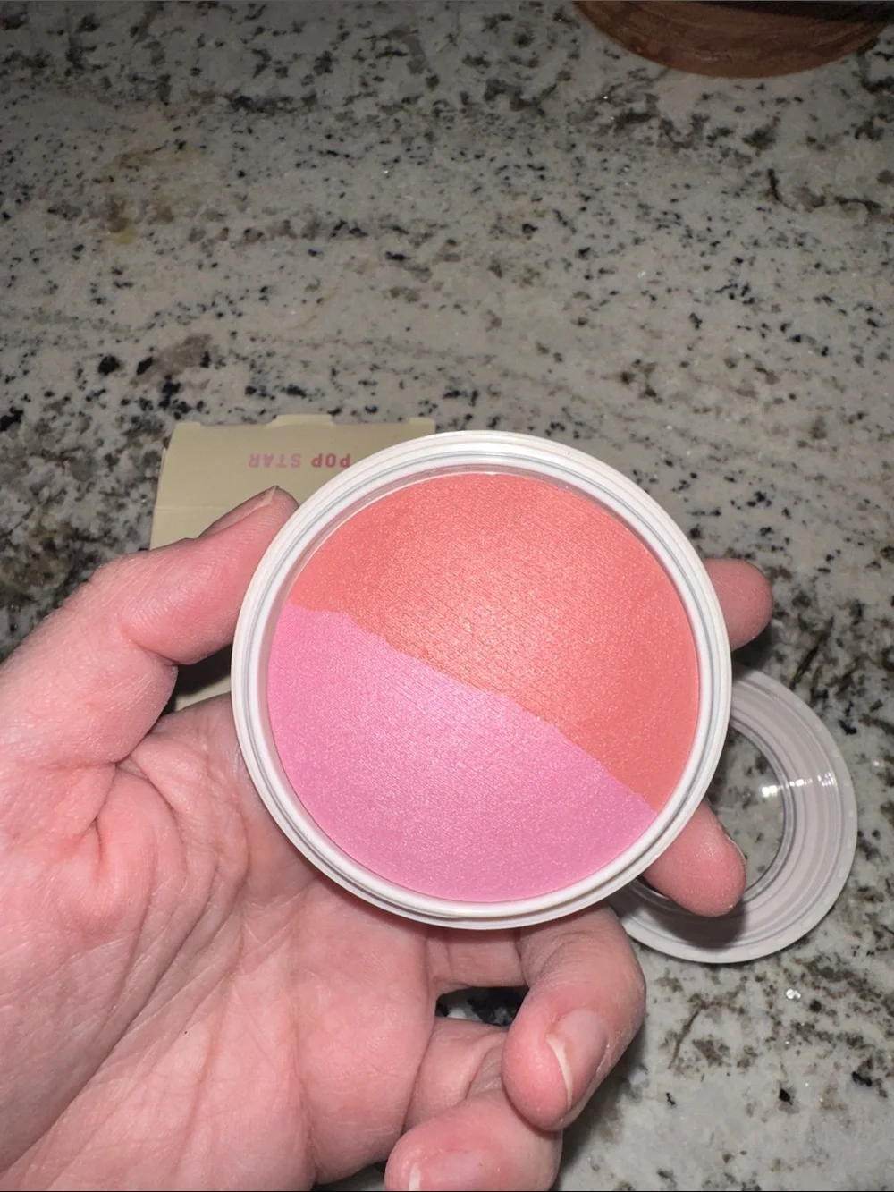 dibs. The Duet Baked Blush Duo — Pop Star Pink